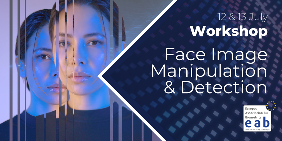 [Illustration] Banner for Workshop on Face Image Manipulation & Detection