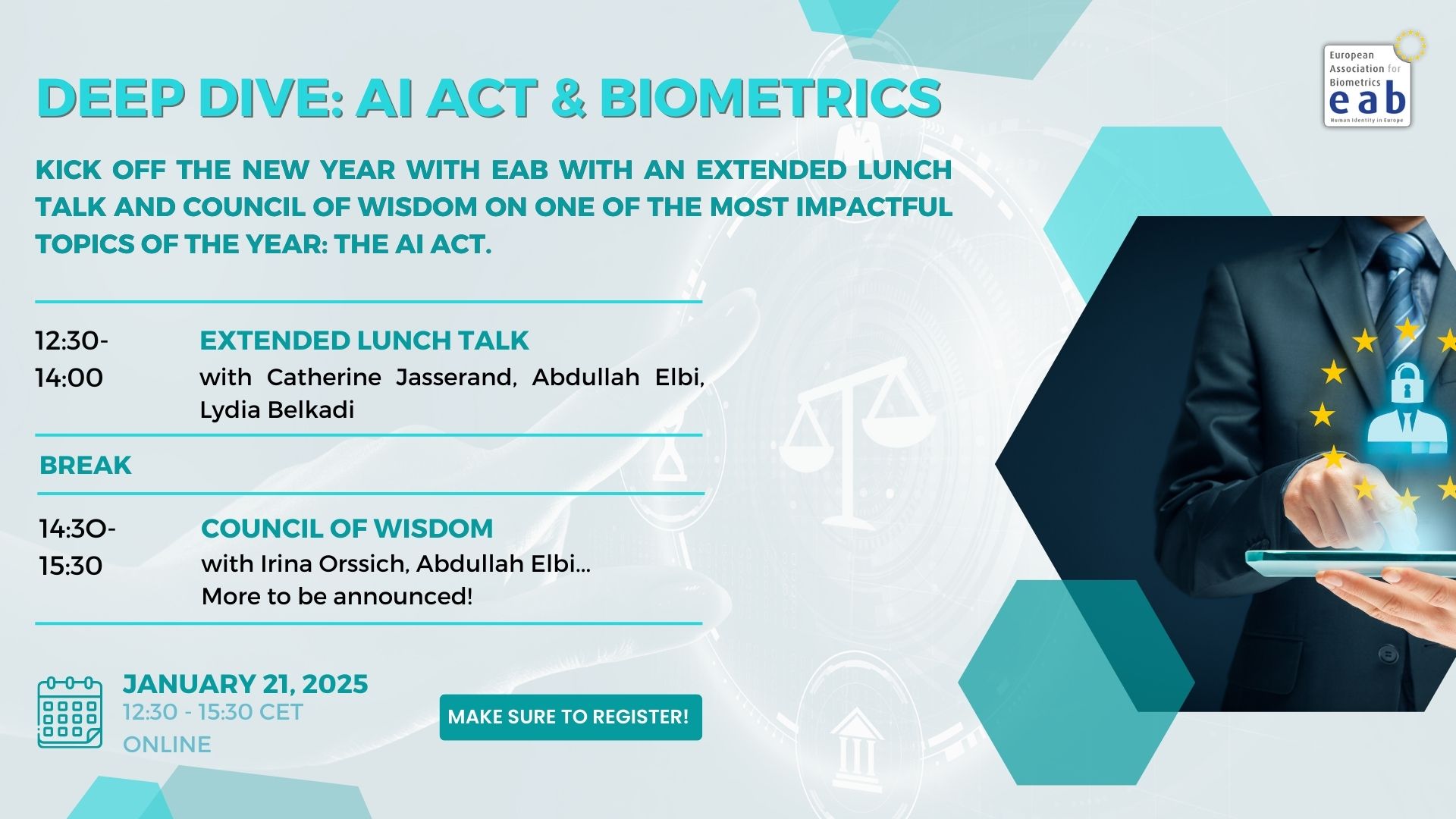 [Illustration] Banner on Deep Dive: AI Act & Biometrics