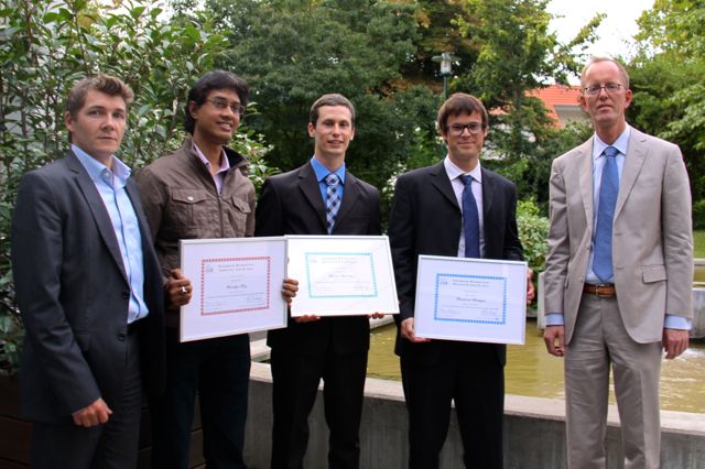 [Photo] Spnsors and Winners of the EAB Award 2012